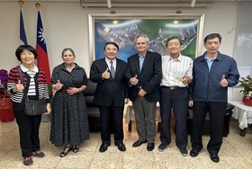 114.11.06 台大孫志陸老師偕同Dr. Werner夫婦拜訪校長